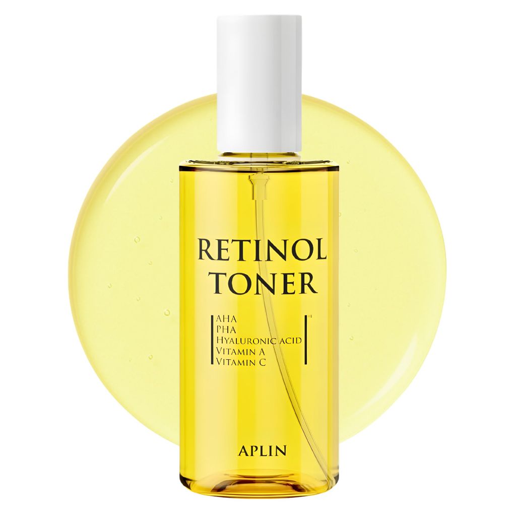 APLIN Retinol Toner with AHA, PHA, Hyaluronic Acid, Vitamins A & C - 8 fl. oz.