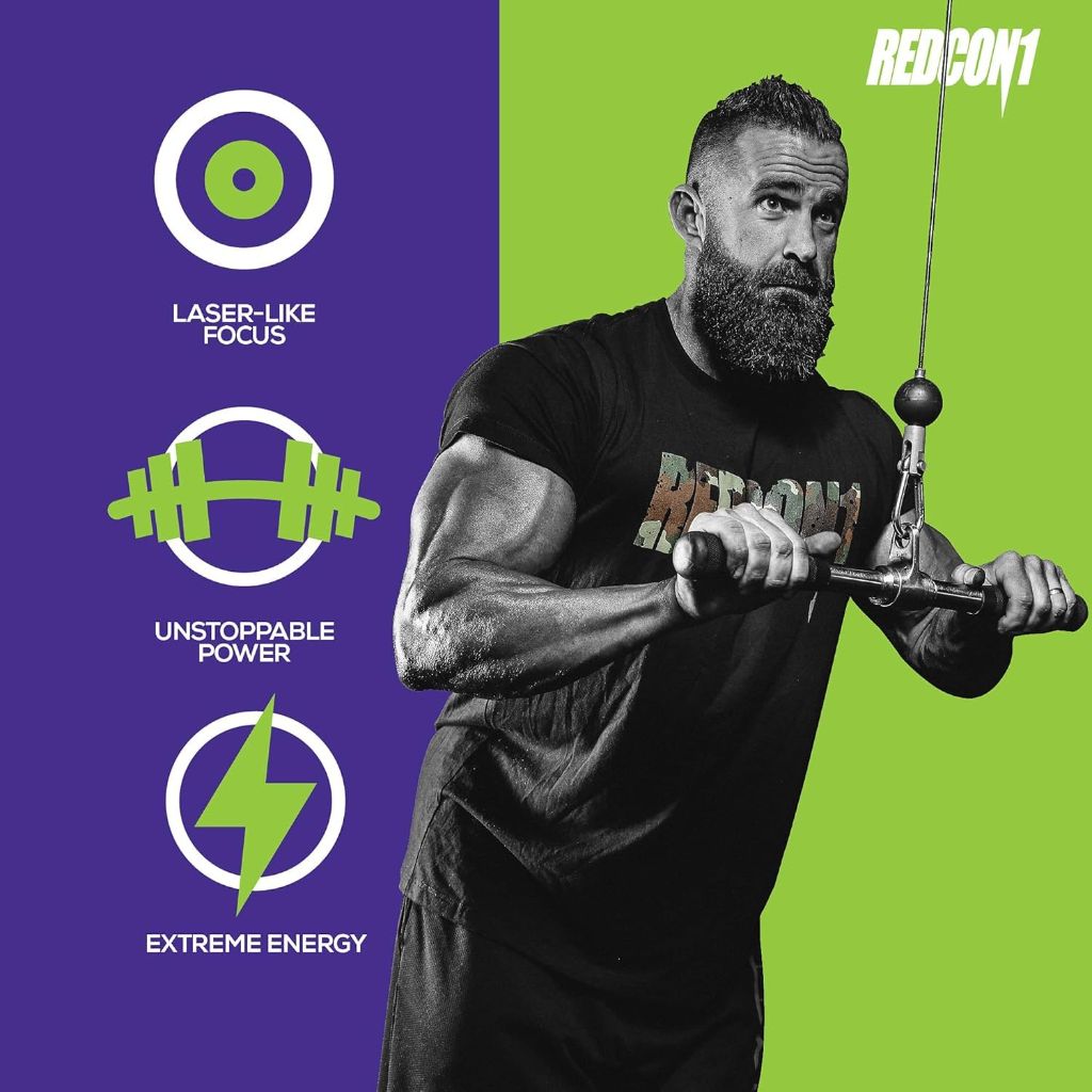 REDCON1 Total War Pre Workout, Sour Gummy Bear -(30 Servings)