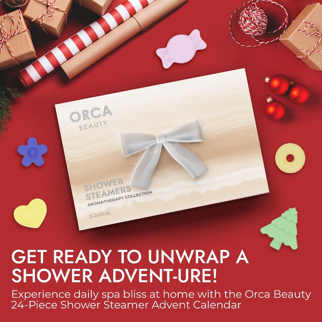 Shower Steamers Aromatherapy - Shower Bombs, Unique Spa Gifts Shower Tablets (Advent Calendar 2025)