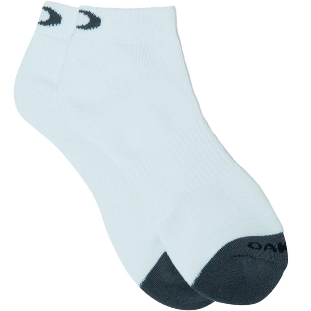 SZ M, Oakley Men's 5-Pack No Show Socks, White