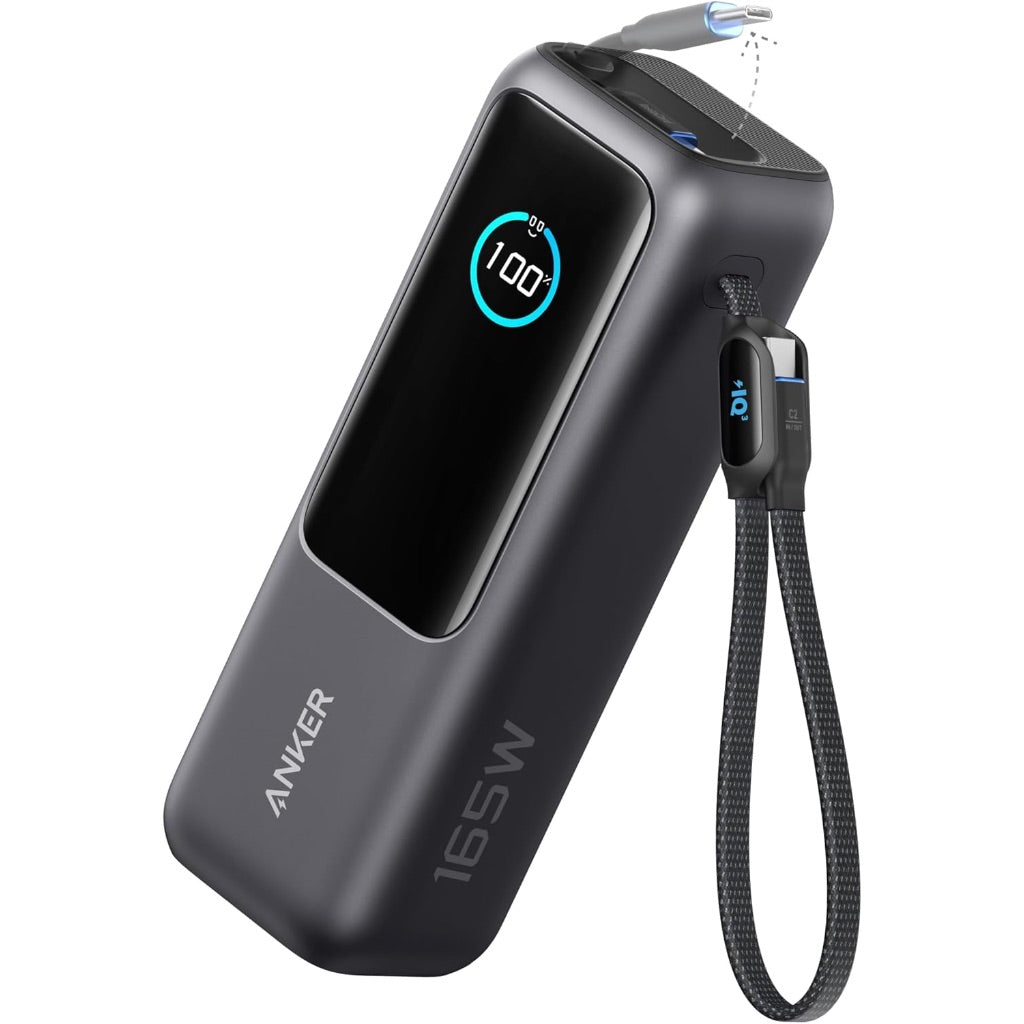 Anker Laptop Power Bank, 25,000mAh Portable Charger with Triple 100W USB-C Ports