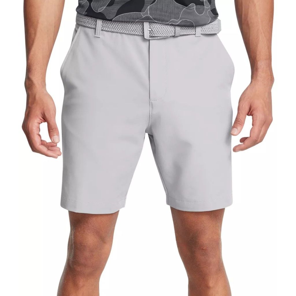 Under Armour Men's Drive Golf 8" Shorts - Steel/Halo Gray, Size 40