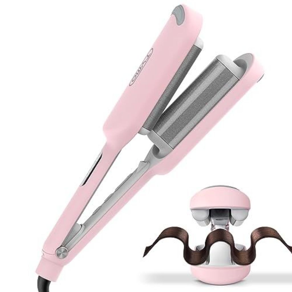 TYMO Rovy 9 Temp Settings 1.1" Wave Curling Iron, One Size
