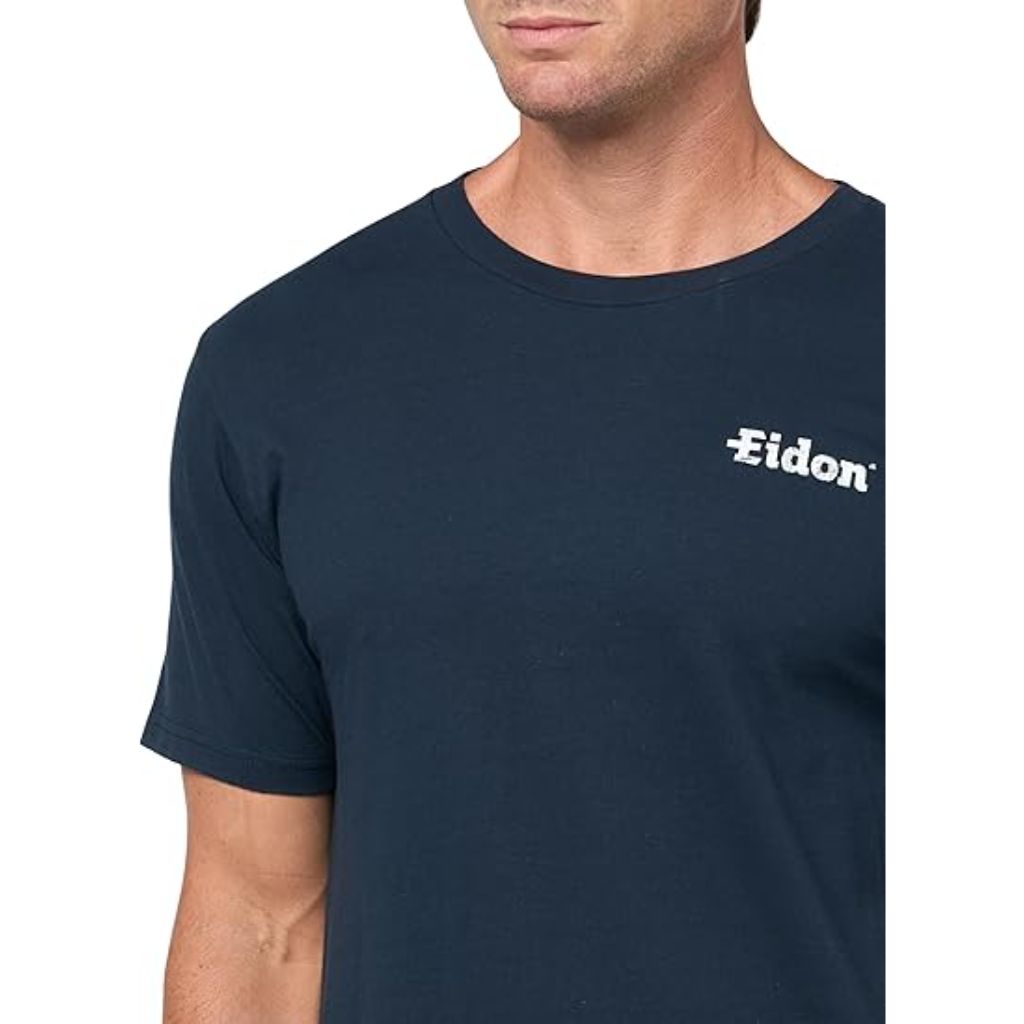 Eidon Young Men's Trippy Short Sleeve T-Shirt - Navy, XL