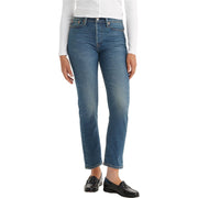 Levi's Women's Wedgie Straight-Leg High Rise Cropped Jeans, 28 x 28, - Maximum Ef