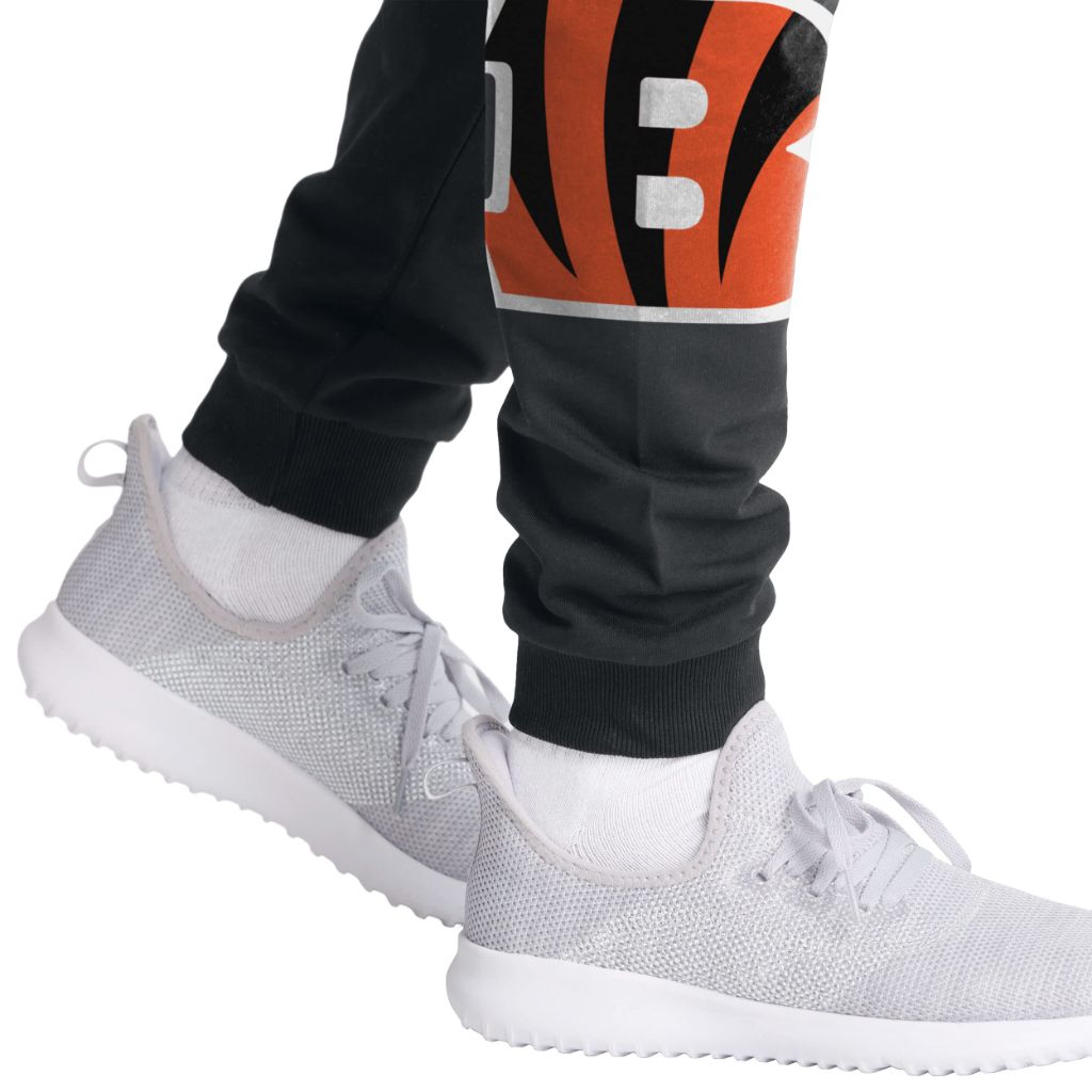 FOCO Cincinnati Bengals NFL Mens Team Color Joggers - L