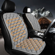 Fioqe Driver or Passenger Car Seat Cushion Comfortable Seat Cover -Gray