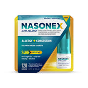 Nasonex 24HR Allergy Nasal Spray, Non-Drowsy, Scent-Free Mist, 120 Sprays