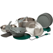 Stanley Adventure Base Camp Cook Set - 21 Piece Set w/3.5L Stainless Steel Pot With Vented Lid