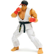 Street Fighter II 6" Ryu Action Figure with Accessories and Alternate Head and Hands by Jada