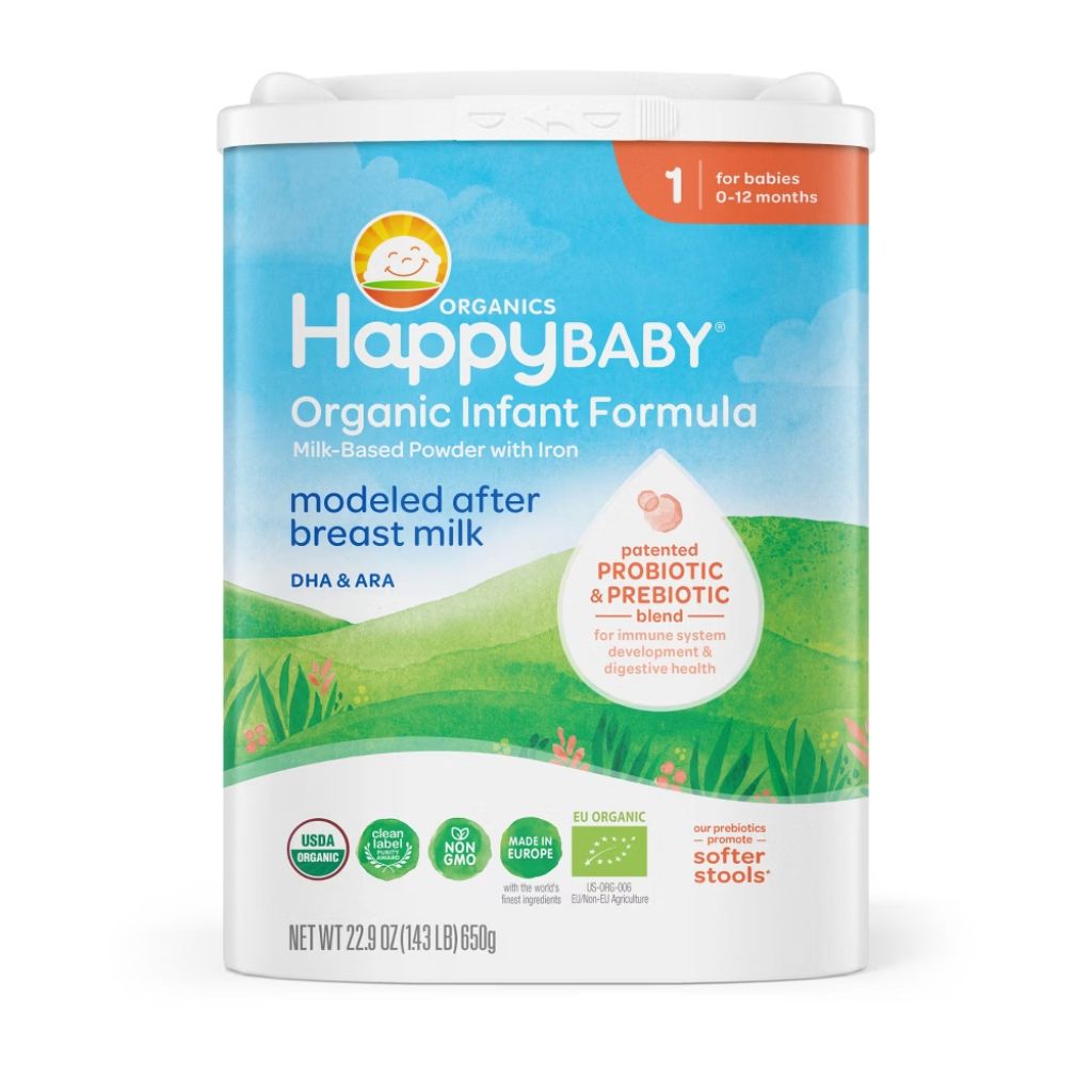 Happy Baby Organic Infant Formula Powder - Stage 1 - 22.9 oz