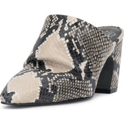 Vince Camuto Women's Carlie Slouched Pointed Toe Heeled Mule, Ivory - 5.5