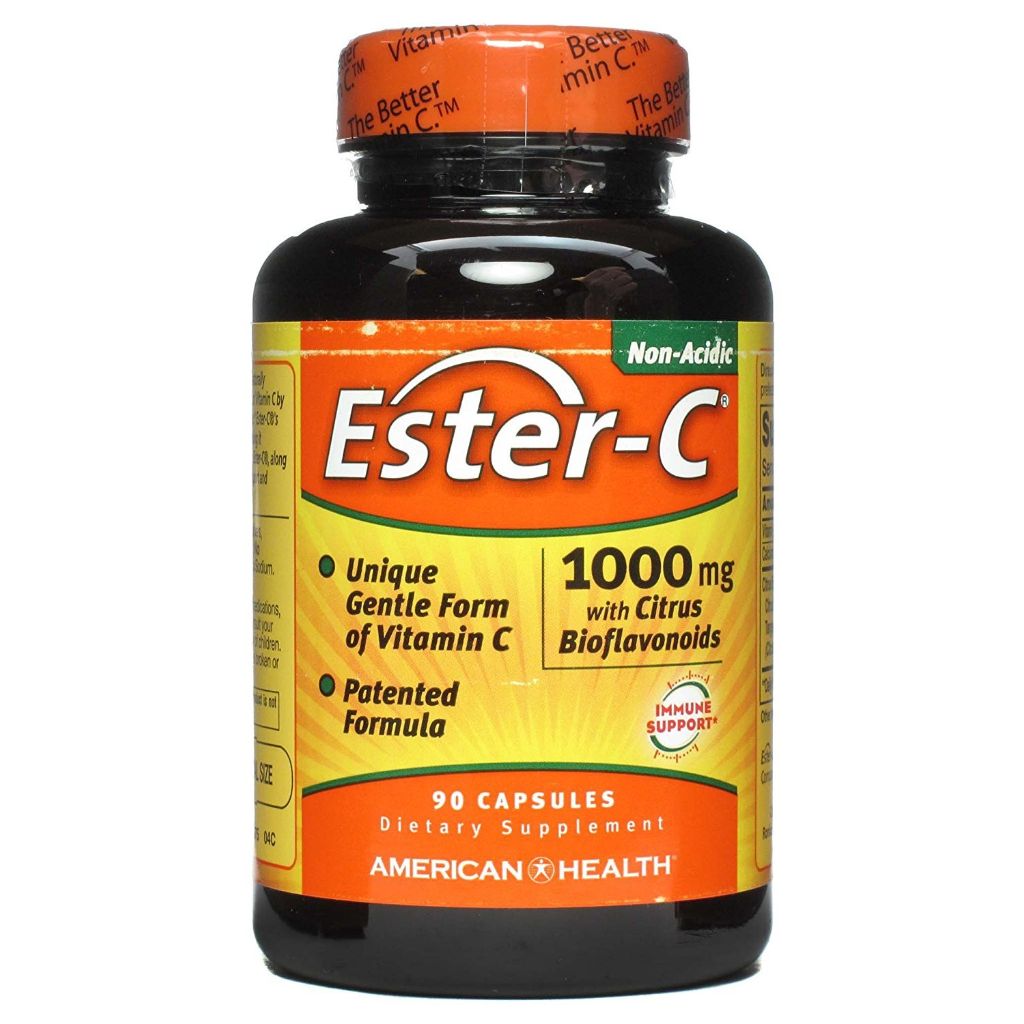 American Health Ester-C with Citrus Bioflavonoids Vitamin | 1000 Mg | 90 Caps