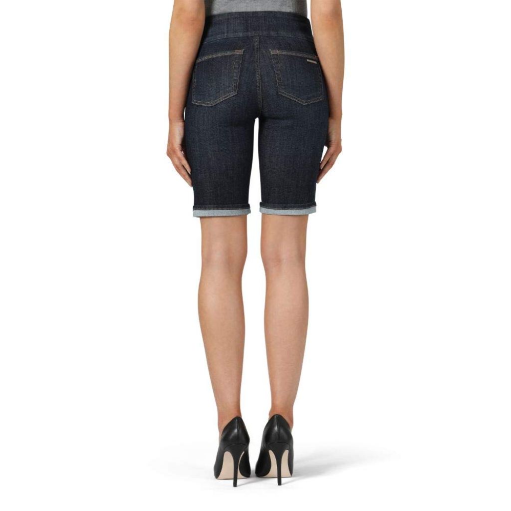 SZ 12,  Rock & Republic Women's Denim Rx Fever Stretch 10" Bermuda Shorts, Resident Hottie-Rinse
