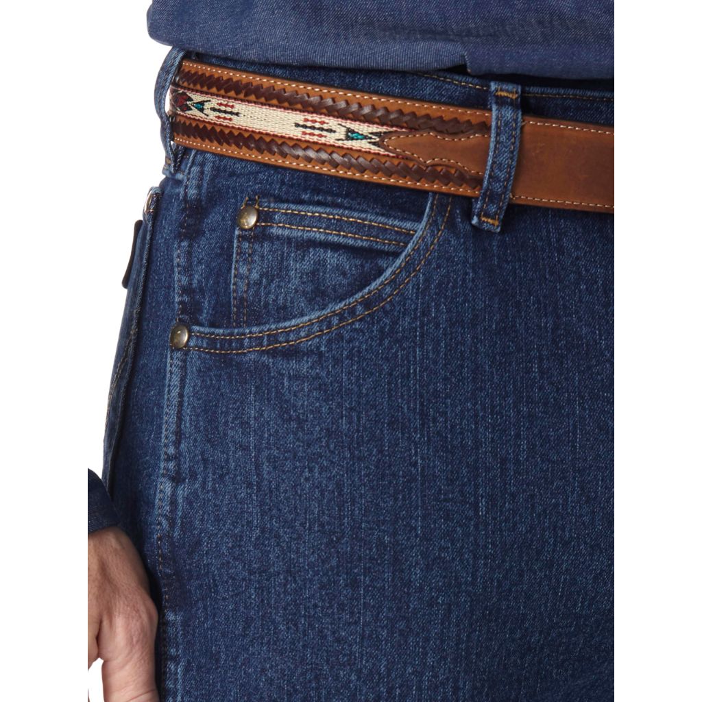 Premium Performance Cowboy Cut Regular Jean, Mid Stone, 34W x 32L