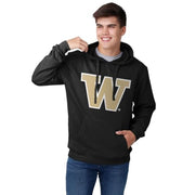 FOCO Washington Huskies NCAA Mens Solid Team Logo Hoodie - L