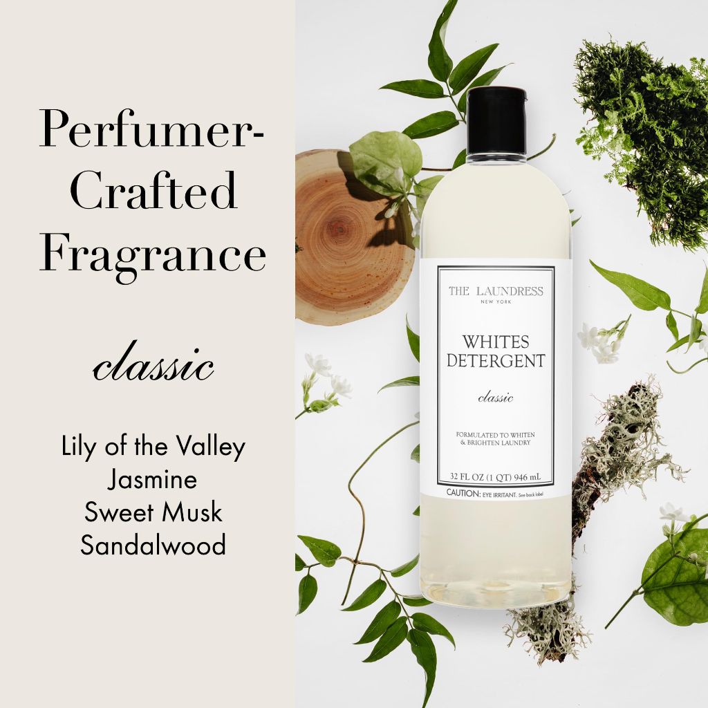 The provided title 'The Laundress Whites Detergent, Concentrated Laundry Detergent Liquid, Classic Scent, 32 oz.' is valid as it contains a meaningful product name, brand, and descriptive details.