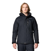 Columbia Men's Last Tracks II Jacket, Black, 2X Big