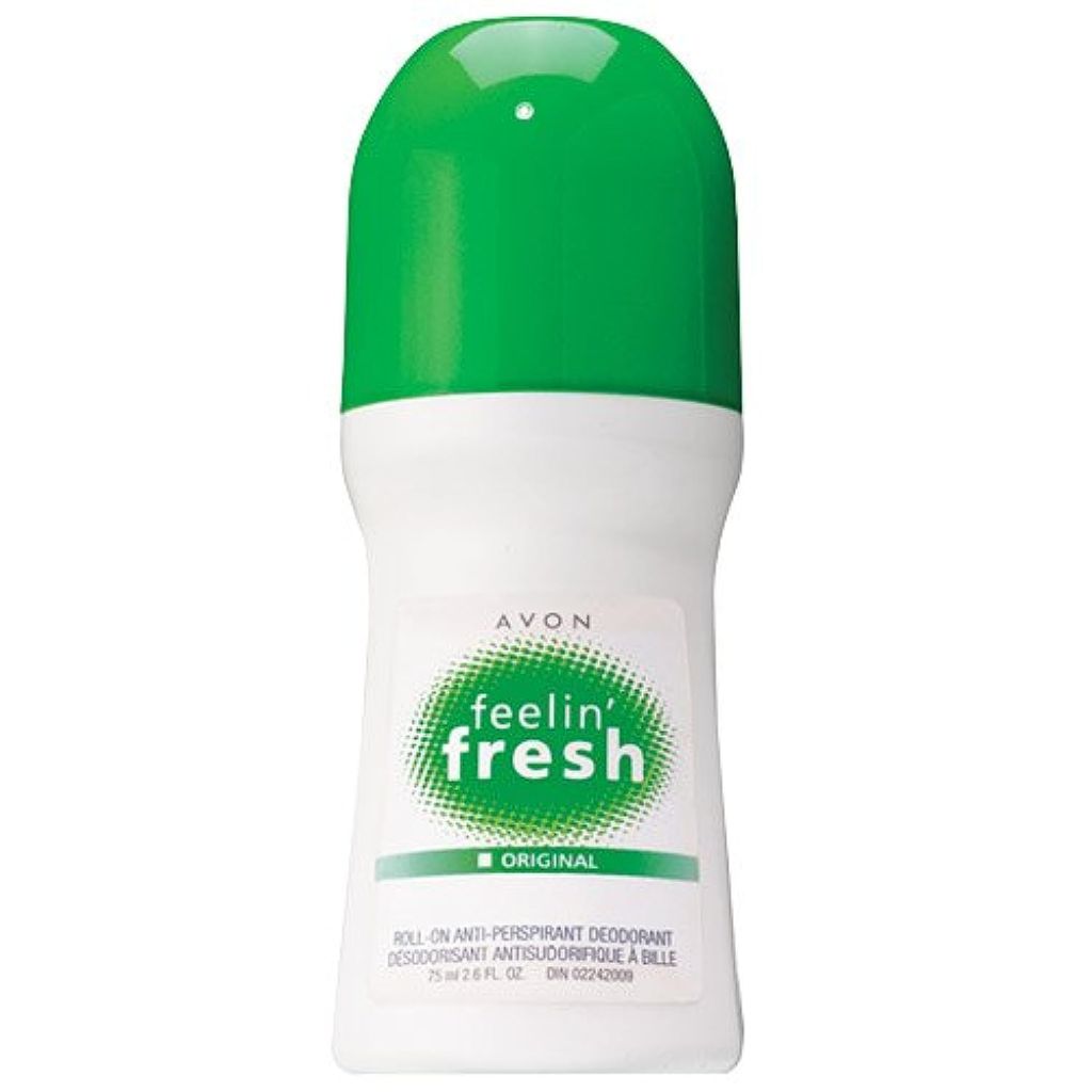 Avon Feeling Fresh Anti-Perspirant Roll on deoderant for women fresh citrus Pack