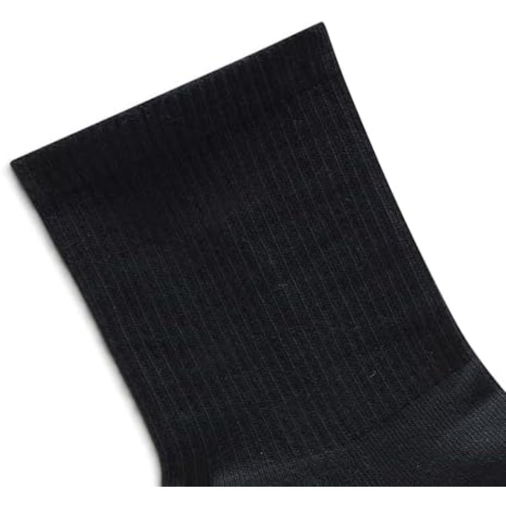 adidas Women's Half Crew Performance Socks (1 Pair), Black - Shoe Size 8-10