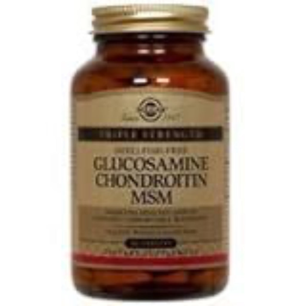 Solgar Glucosamine Chondroitin MSM Extra Strength 120 Tabs