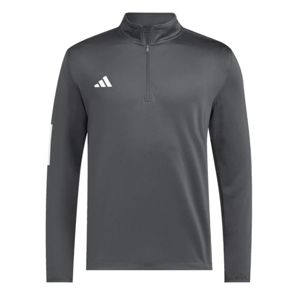 adidas Men's 1/2 Zip Golf Jacket Gray, Size XL