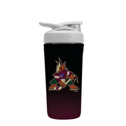 Sok It BotlSok NHL Hockey Protein Blender Shaker Bottle Sleeve Insulated Neoprene Cover (Calgary Flames, Fits 28oz Blender)