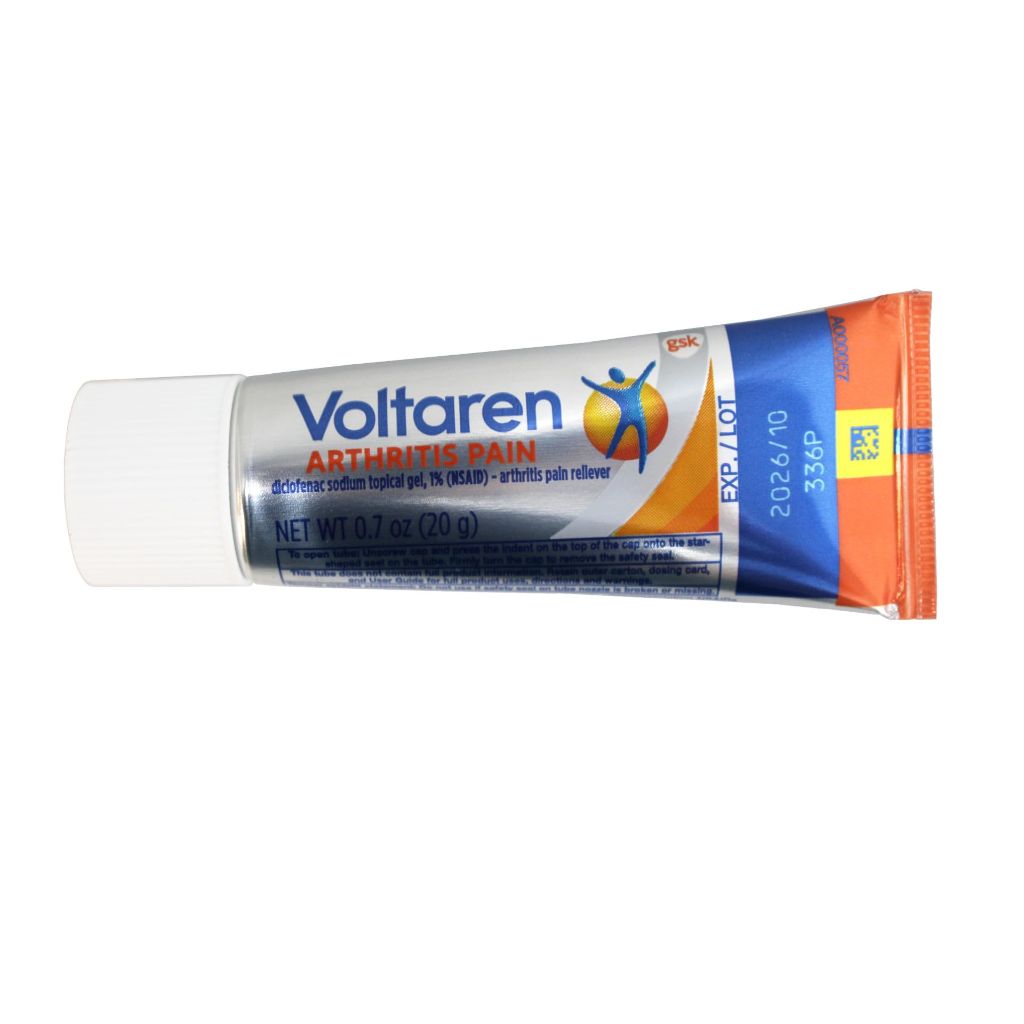 Voltaren Topical Gel 1%, Arthritis Pain Relief with Diclofenac, Travel Size 0.7 Ounce