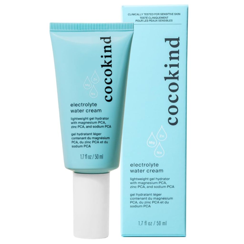 Cocokind Electrolyte Water Cream | Lightweight Water Gel Moisturizer | 1.7 Fl Oz