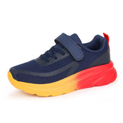 SZ 2, Tobfis Unisex Kids Arch Support Tennis ,Knit Navy, Little Kid