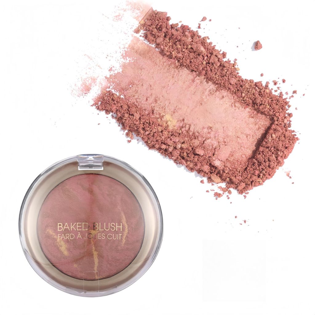 MAEPEOR Powder Baked Blush 6 Colors Natural Glow Marbleized Baked Powder Blush