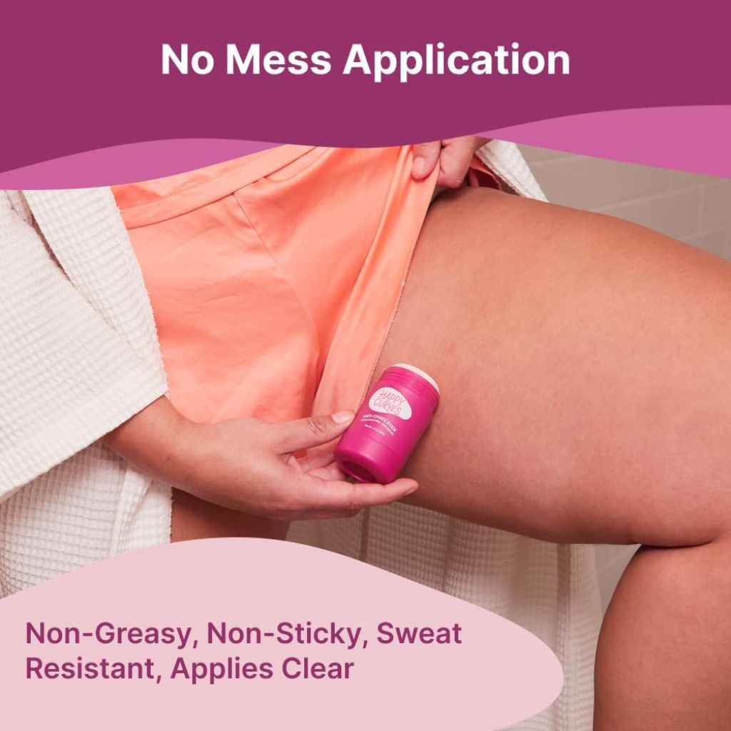 HAPPY CURVES Anti-Chafe Stick (2 Pack)