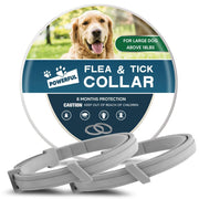 Collar for Dogs, Dogs Collar, 8 Months Protection, Adjustable Safe Dog Collars, Naturally, Effectively-2 Count