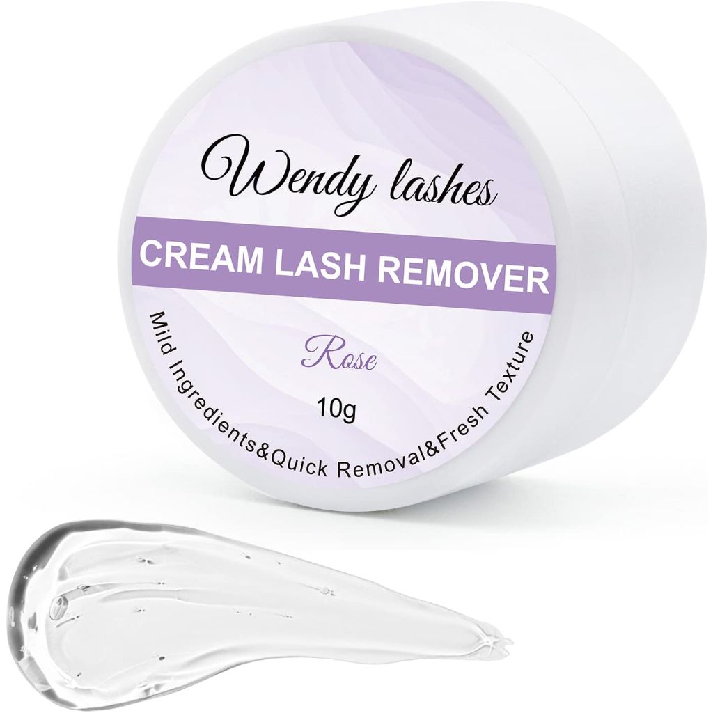 Wendy Lashes Lash Remover Extensions/Clusters Cream Glue Remover - Rose