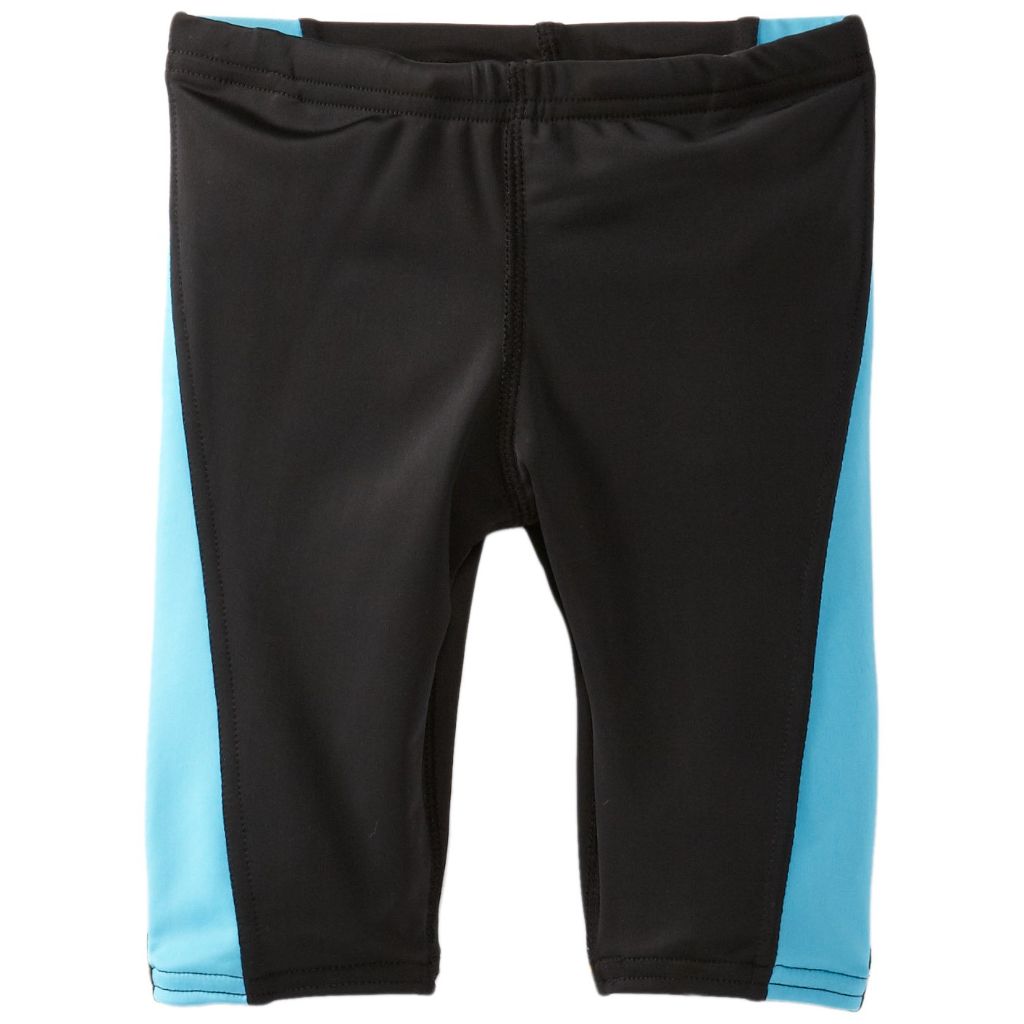 Kanu Surf Big Boys' Competition Jammers, Black/Blue, Medium