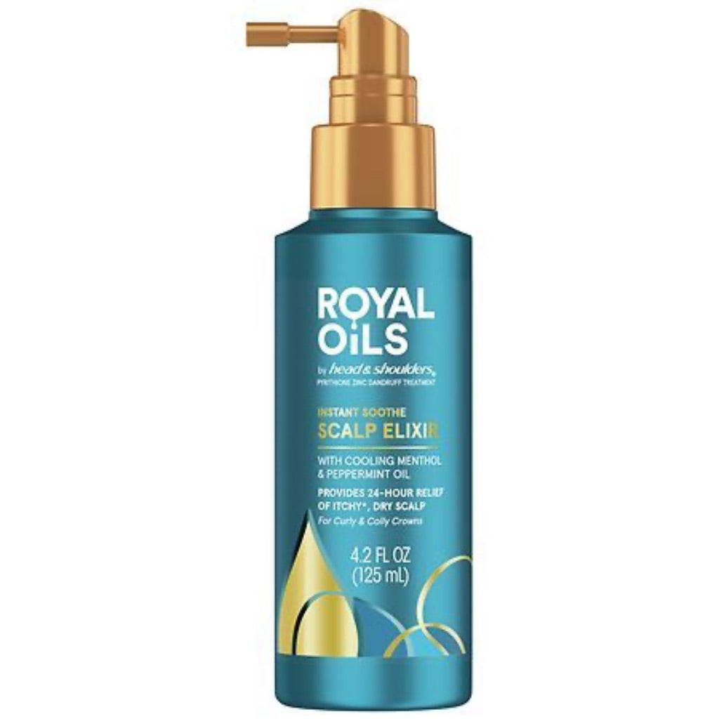 Head & Shoulders Royal Oils Instant Soothe Scalp Elixir Treatment  4.2 fl oz  for Dry Scalp