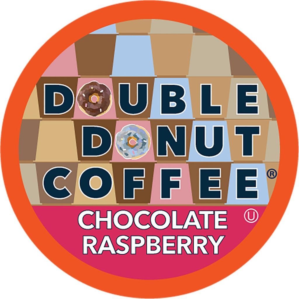 Double Donut Chocolate Raspberry Keurig K-Cup Coffee Pods, 24ct.