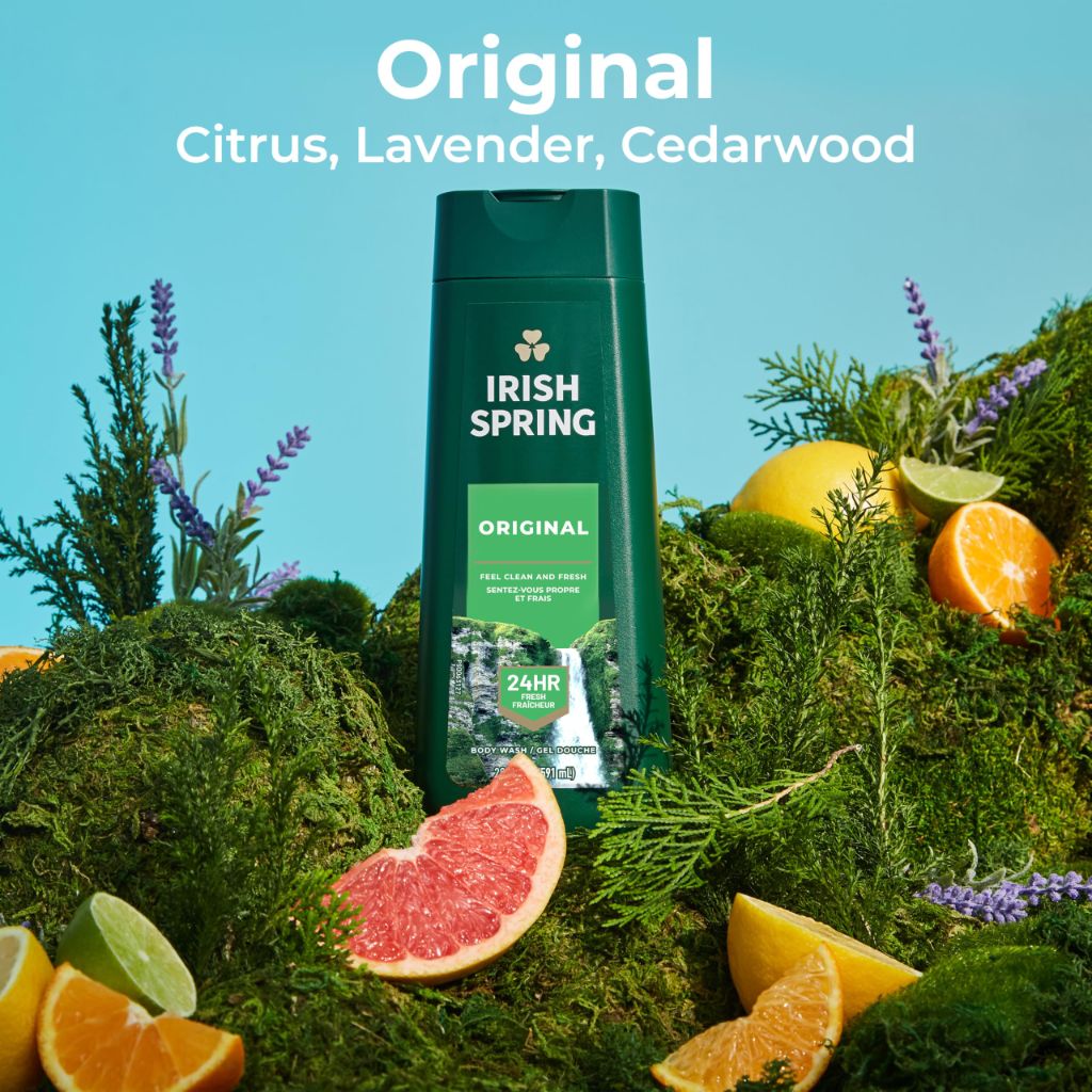 Irish Spring Men's Body Wash, Original Scented- 20 Oz