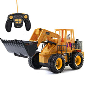 Top Race TR-113 5 Channel Full Functional Remote Control Tractor Toy Front Loader