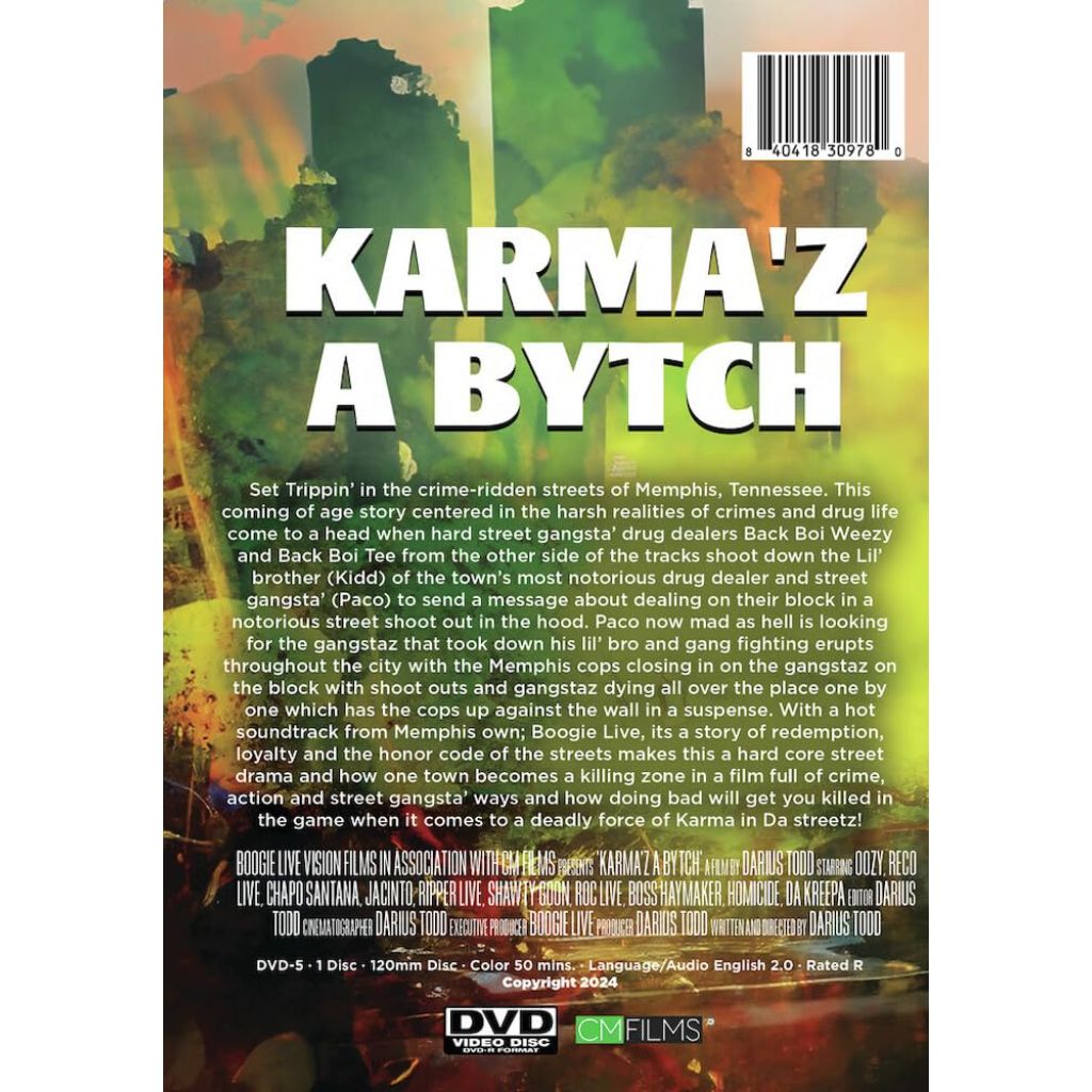 Karma'z A Bytch [DVD]