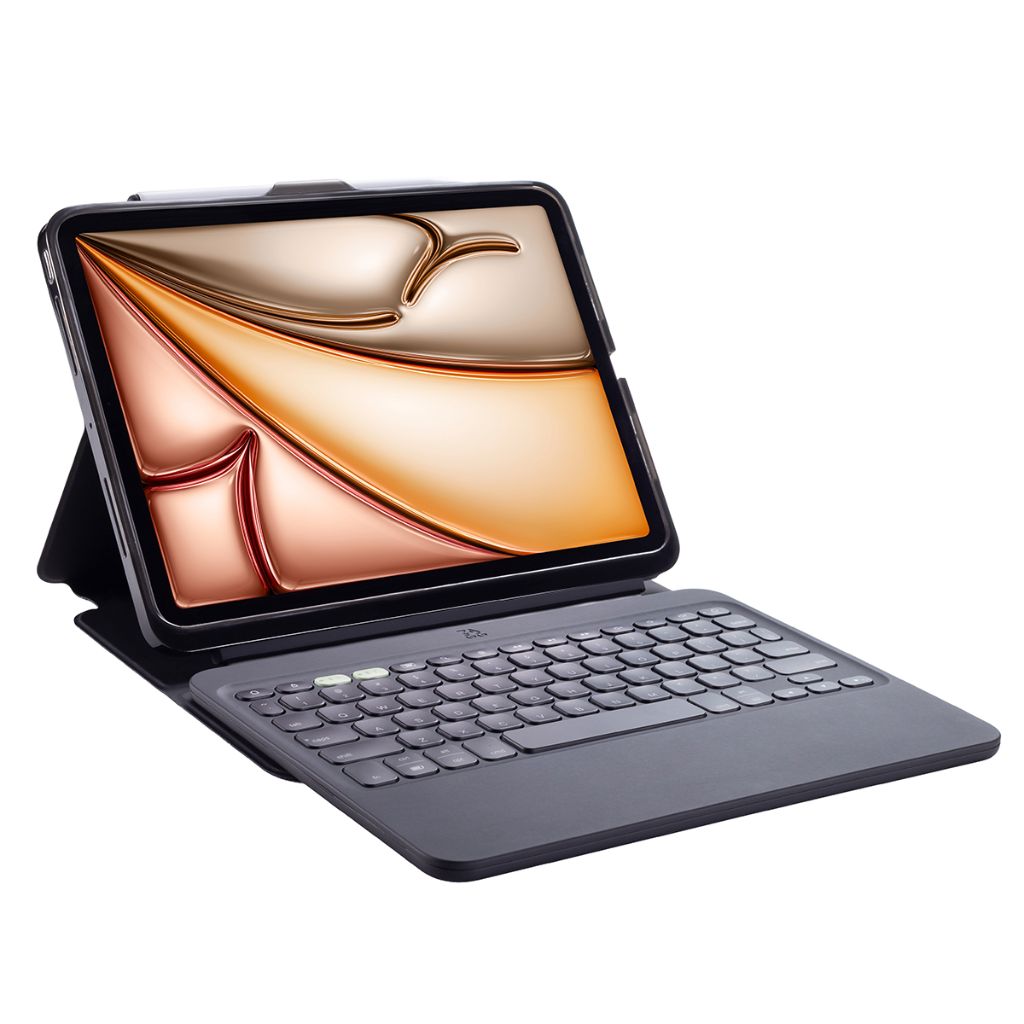 Zagg Pro Keys 2 Folio Case for iPad Air 13-inch (M3/M2) - Black