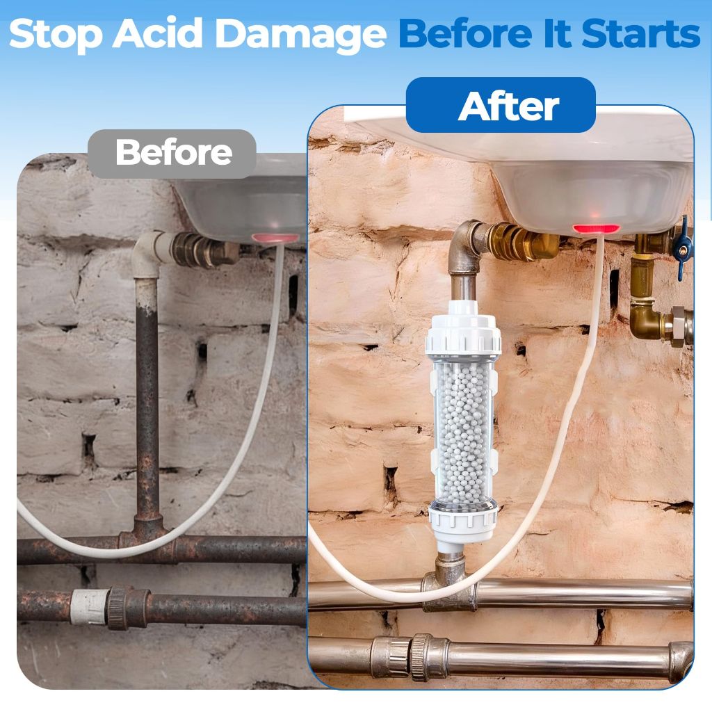 Condensate Neutralizer Kit, Compatible with Rinnai, High-Efficiency Boilers and Tankless Heaters