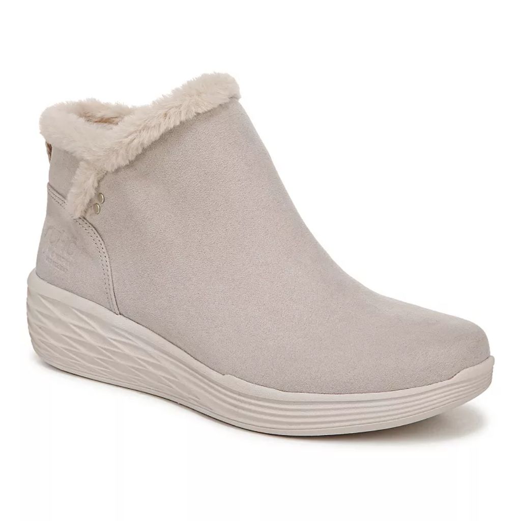 Ryka Women's Nimbus Ankle Bootie - Chateau Taupe, Size 8.5 Wide