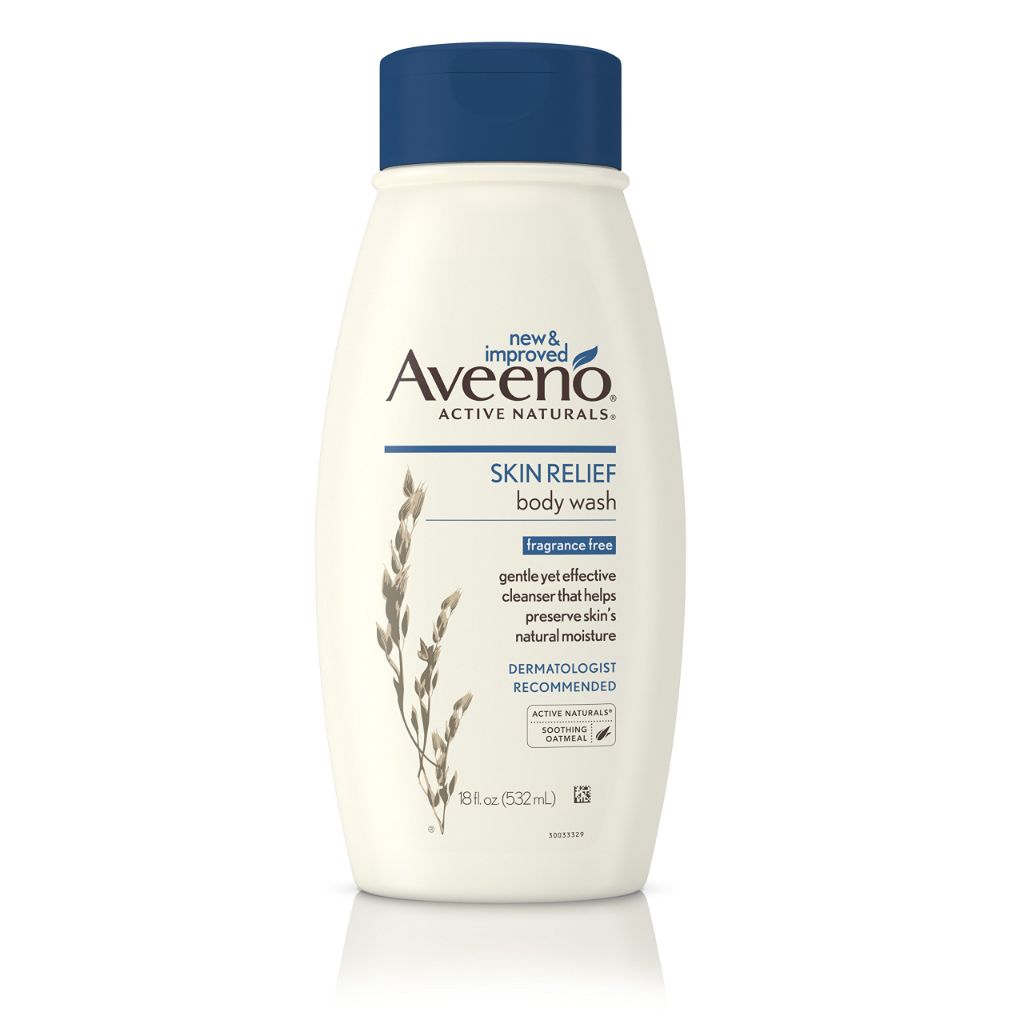 Aveeno Skin Relief Fragrance-Free Body Wash with Oat | 18 fl. oz