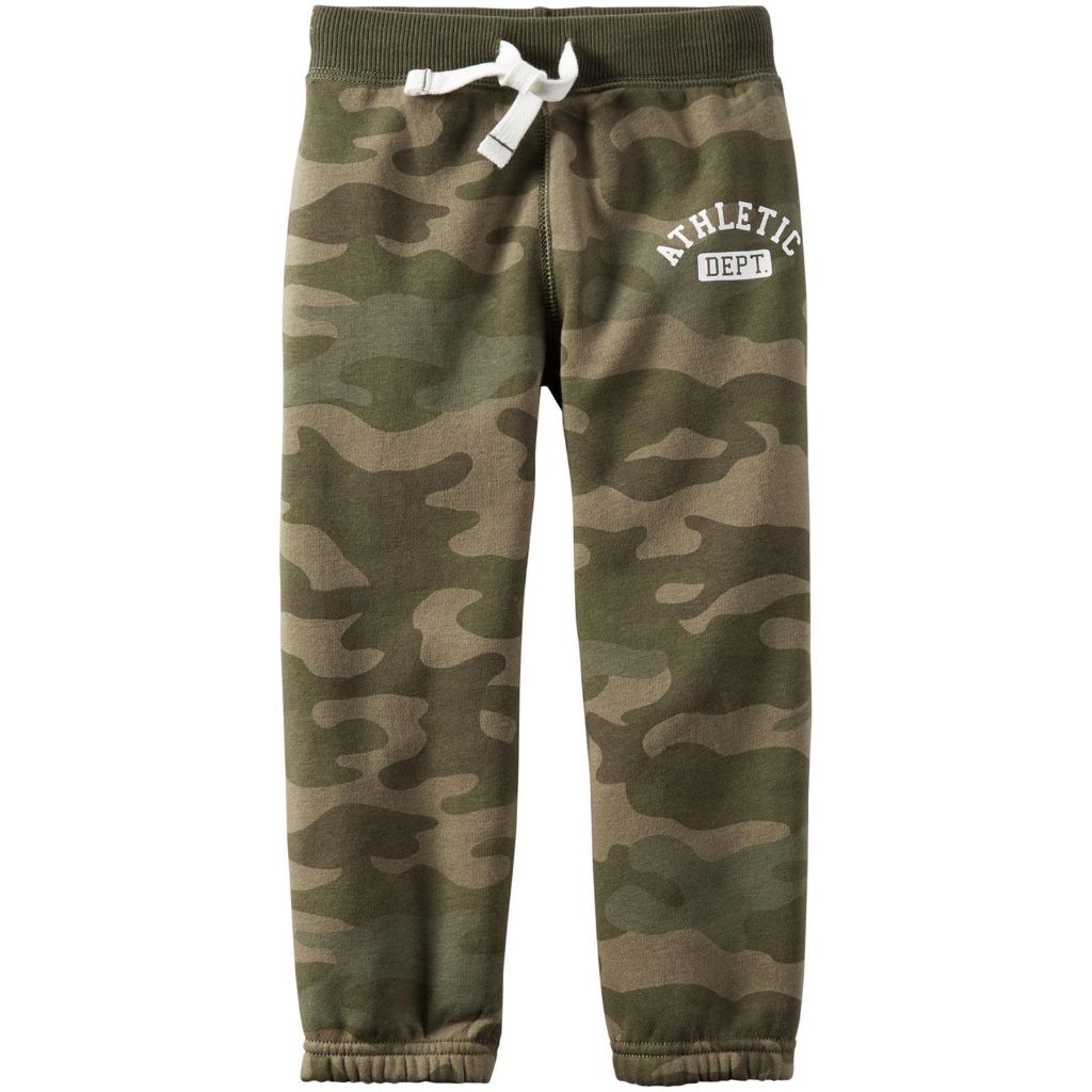 Carter's Baby Boys Knit Pant - Camo Print, 6 Months