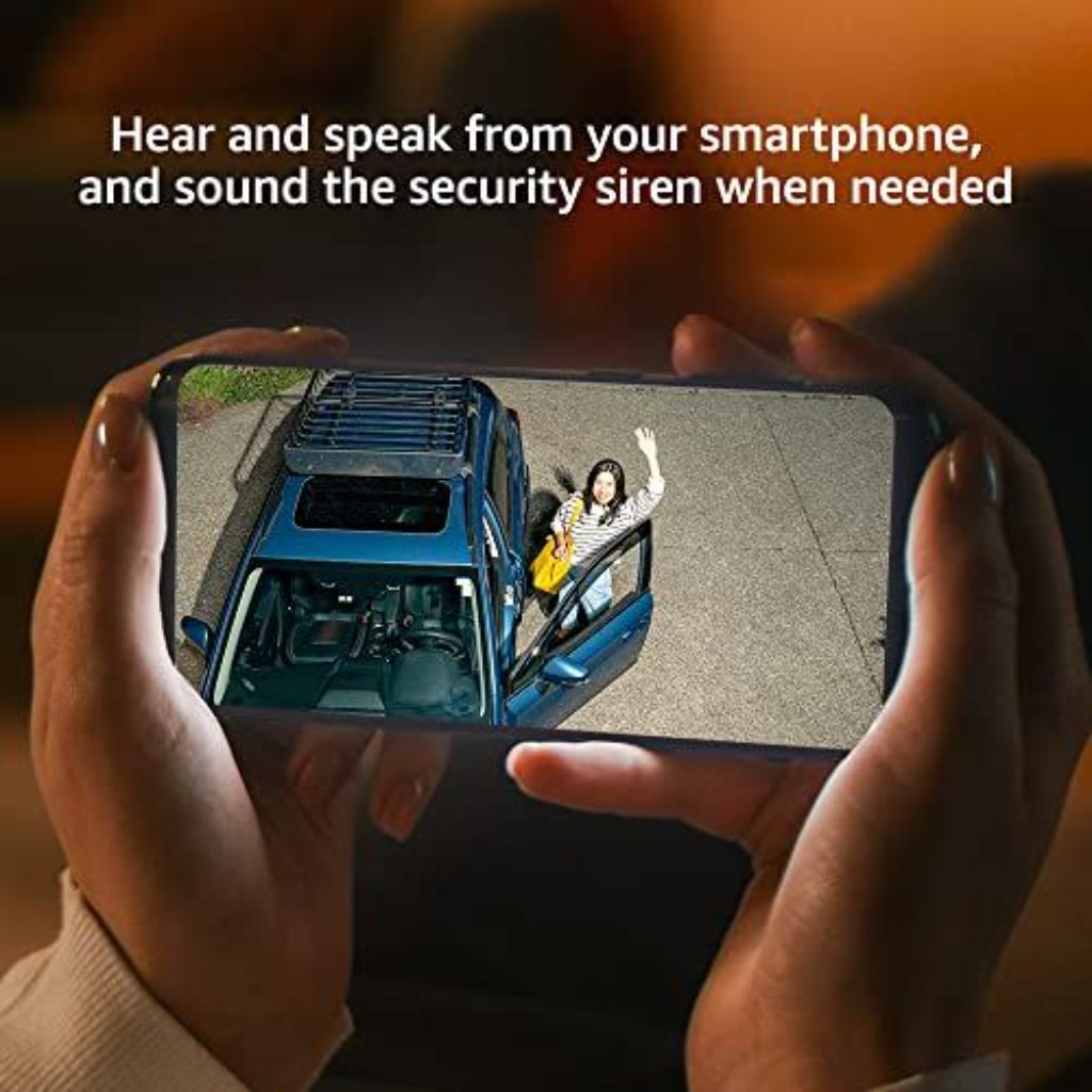 Blink Outdoor Wired 1080p Security Camera with Floodlight - White *Damaged Box*