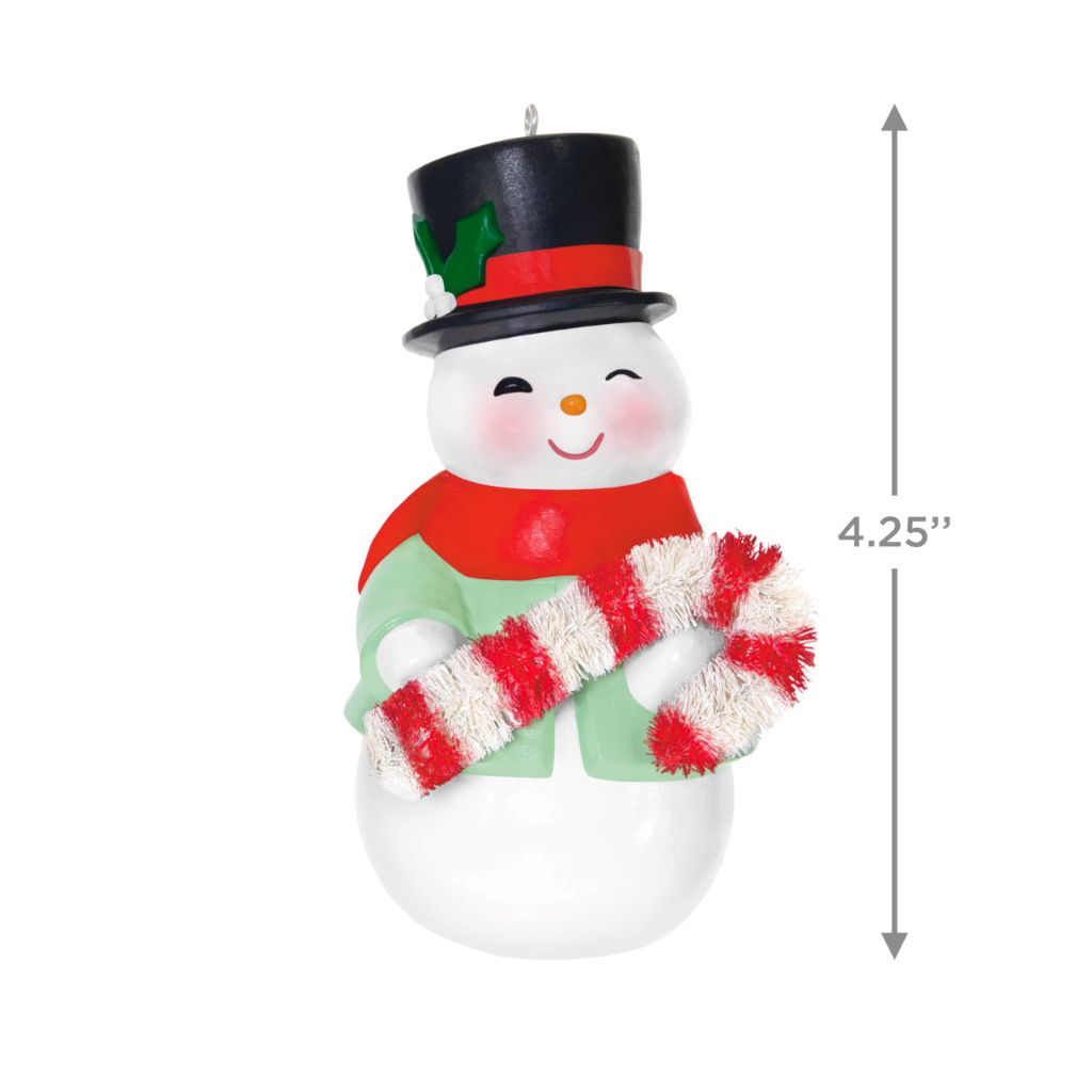 Hallmark Keepsake Christmas Ornament, Sweet Snow Boy, Porcelain, Snowman Collectors Gifts