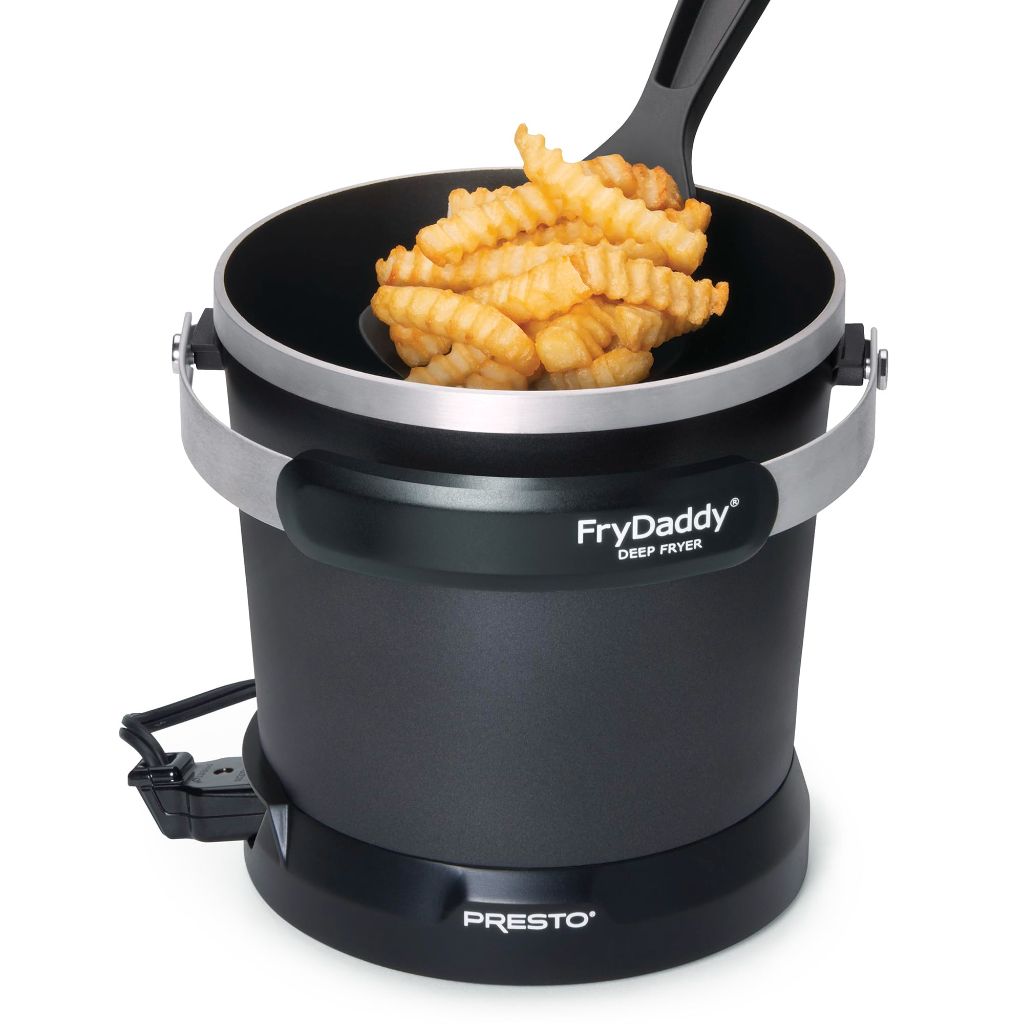 Presto 05420 FryDaddy Electric Deep Fryer, Black