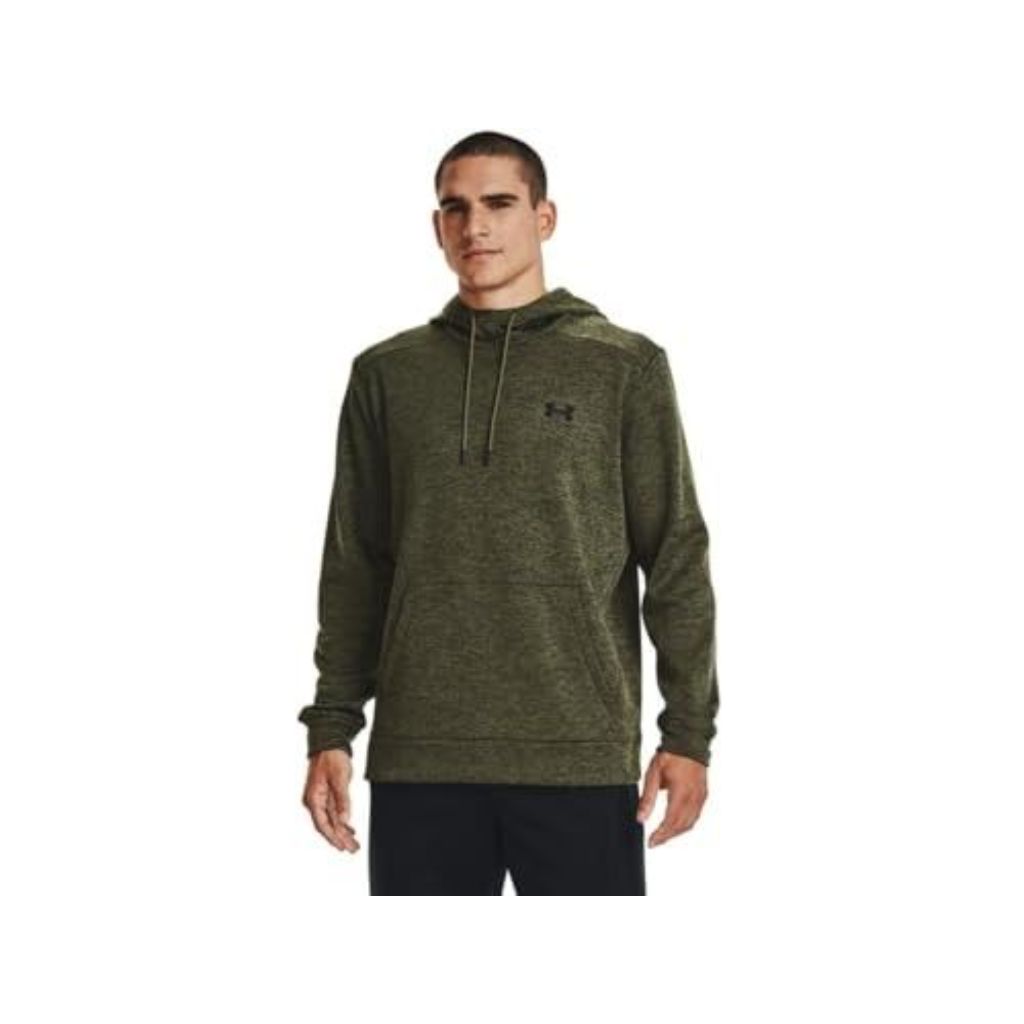 Under Armour Mens ArmourFleece Twist Hoodie, (390) Marine OD Green / / Black, 3X-Large