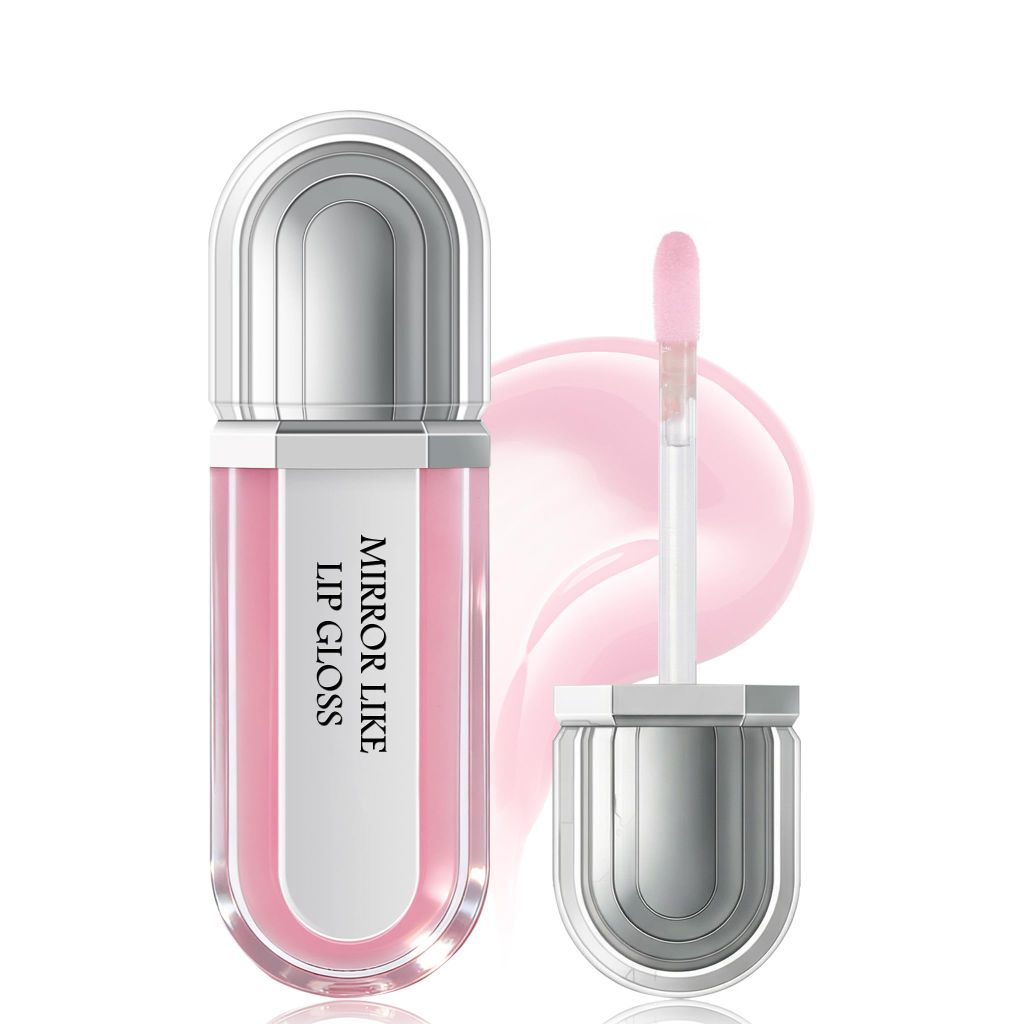 JUAAZIN Hydrating Lip Glow Oil, Plumping Lip Oil, Tinted Lip Plumper Gloss